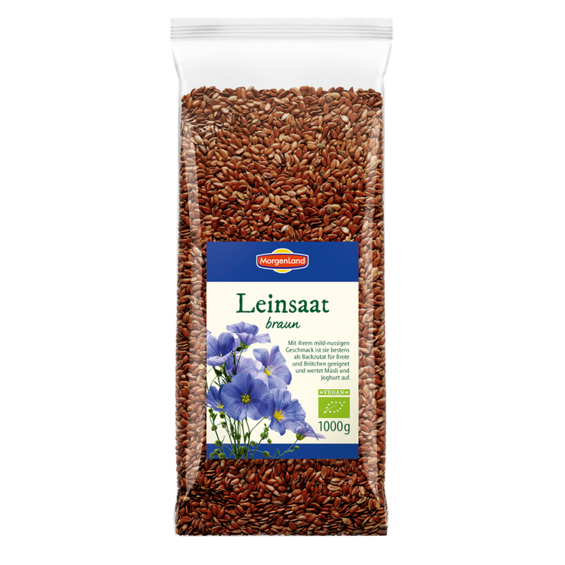 MorgenLand Leinsaat braun - Produktbild