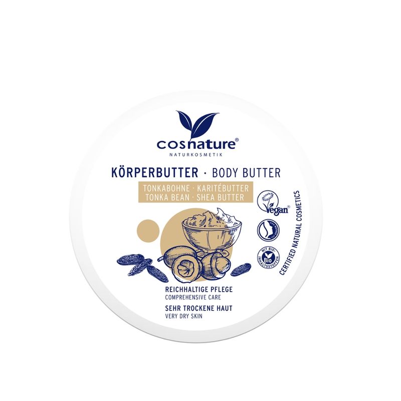 Cosnature  Körperbutter Tonkabohne & Karitébutter 200 ml - Produktbild