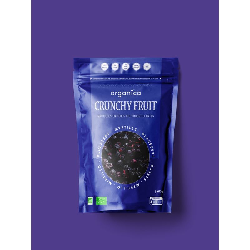 Organica Gefriergetrocknete Bio-Blaubeeren - Produktbild