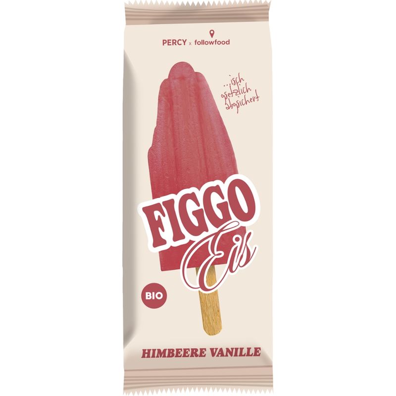 followfood Bio Stieleis Himbeere Vanille "FIGGO" - Produktbild