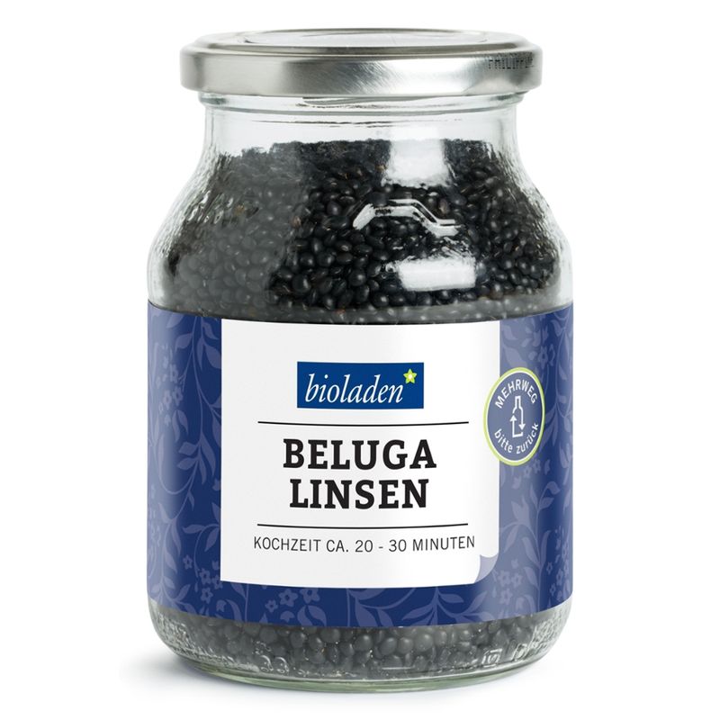 bioladen Belugalinsen, im Pfandglas - Produktbild