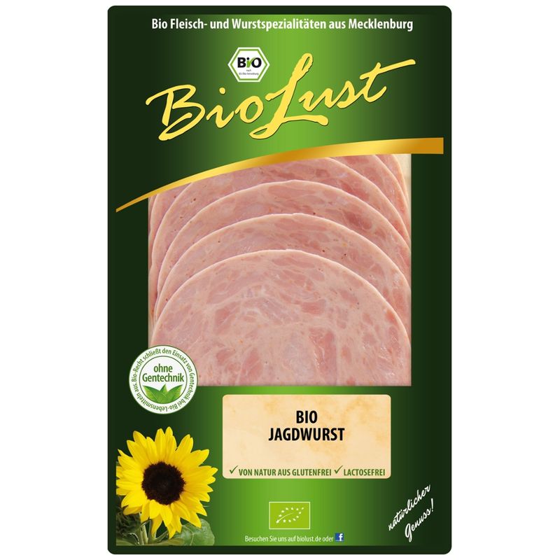 Biolust Bio Jagdwurst - Produktbild
