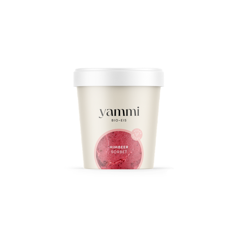 yammi BIO-EIS Himbeer Sorbet - Produktbild