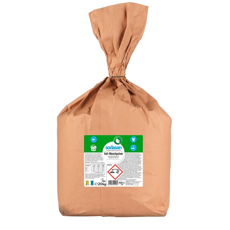sodasan Voll-Waschpulver Limette 20kg - Produktbild