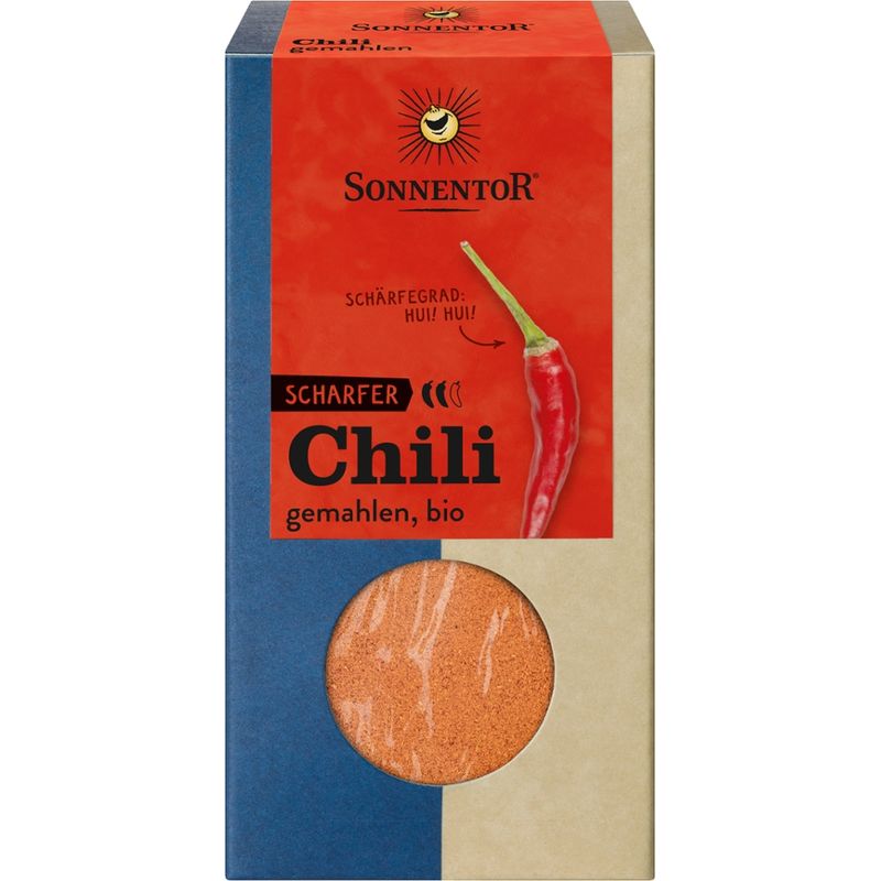 Sonnentor Chili gemahlen, Packung - Produktbild
