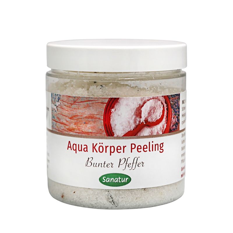 Sanatur Aqua Körper Peeling Bunter Pfeffer - Produktbild