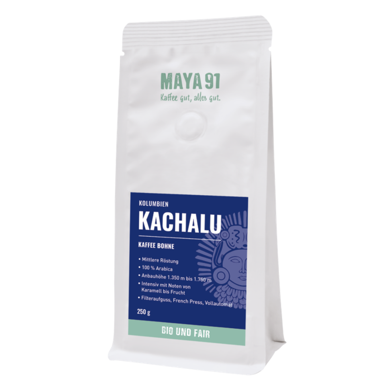 MAYA Kaffee 1991  250g Kachalu Kaffee Bohne - Produktbild
