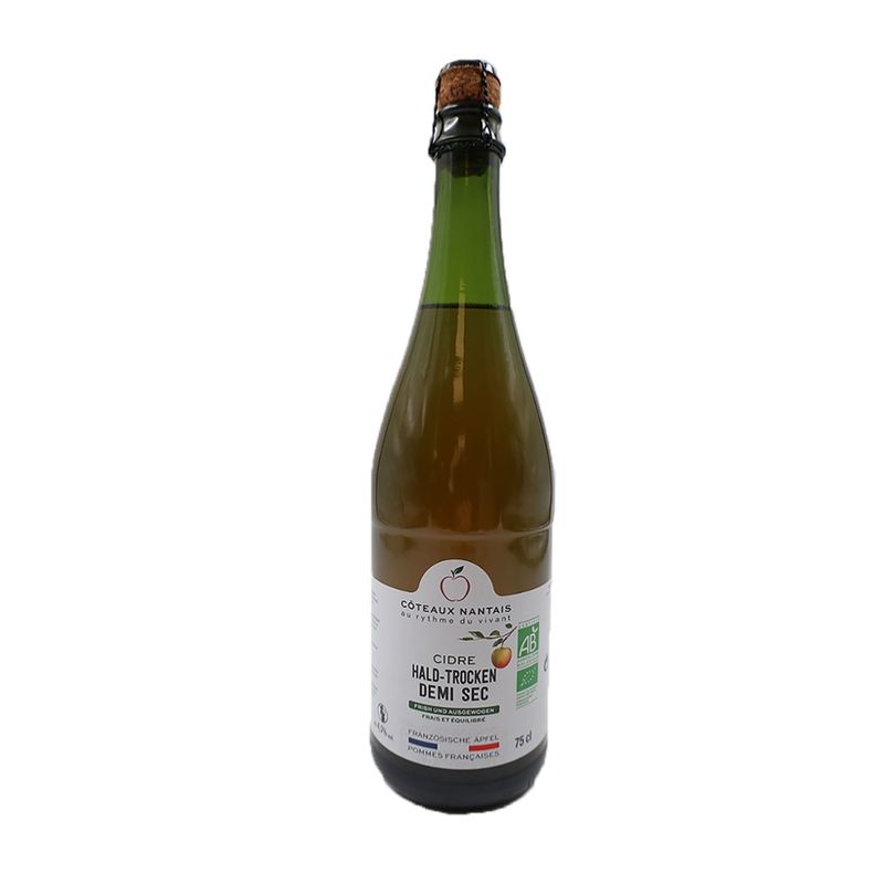 Côteaux Nantais  Cidre bouché halb-trocken - Produktbild