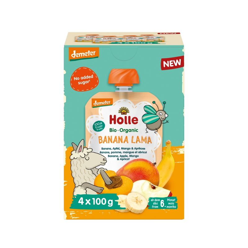 Holle  Multipack Banana Lama - Produktbild