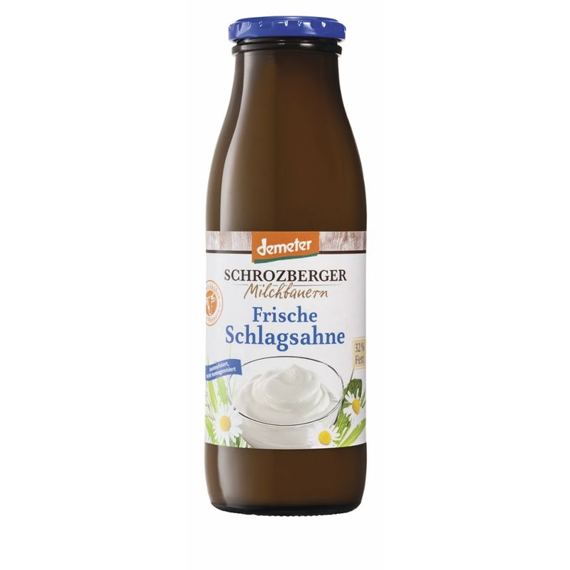 Schrozberger Milchbauern demeter Schlagsahne - Produktbild