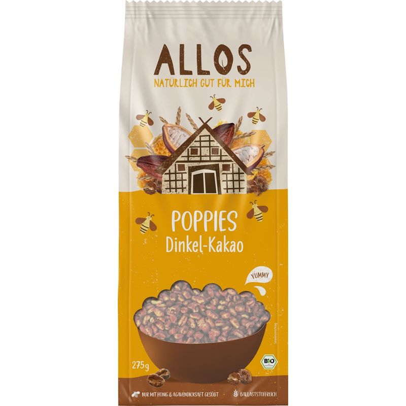 Allos Poppies Dinkel-Kakao - Produktbild