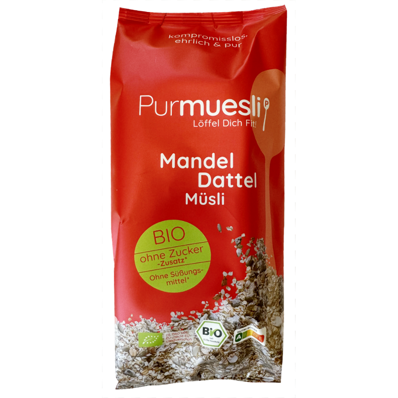 Purmuesli Bio Müsli Mandel Dattel - Produktbild