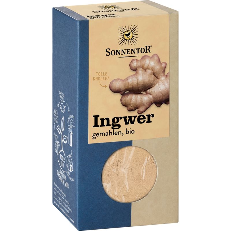 Sonnentor Ingwer gemahlen, Packung - Produktbild