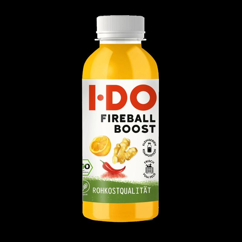 I·DO BIO Bio Fireball Boost - Kaltgepresster Rohkostsaft - Produktbild