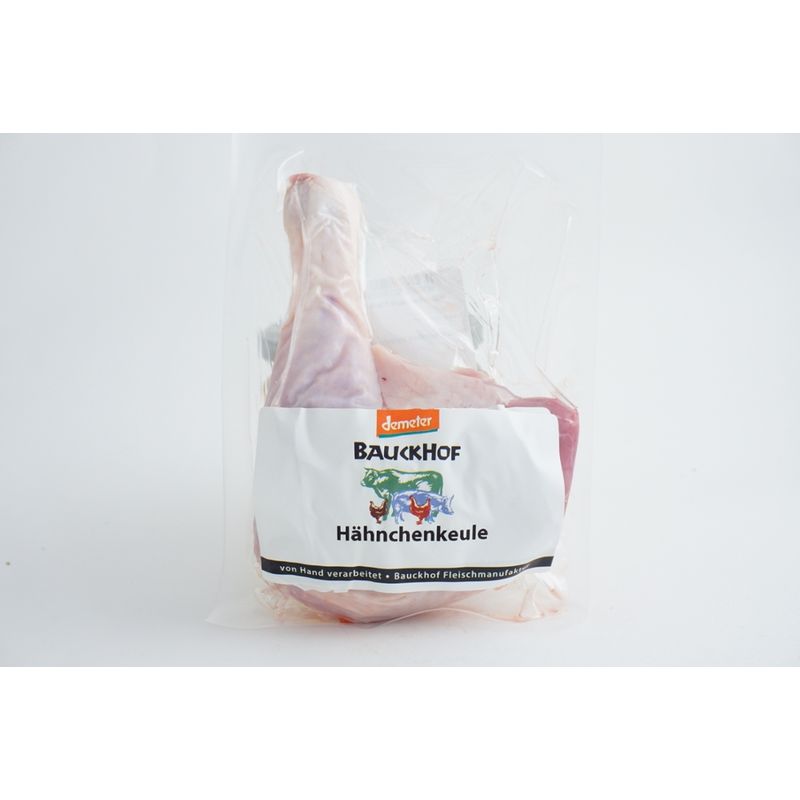 Bauckhof Hähnchenkeule frisch, 1 Stück Hkl. A - Produktbild