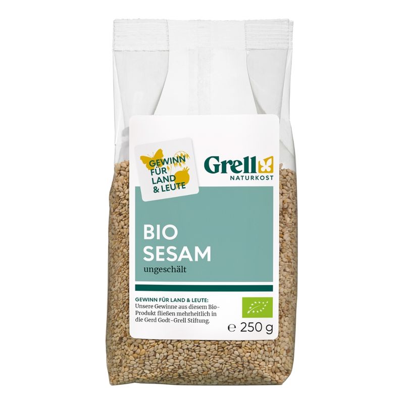 Grell Naturkost Sesam ungeschält - Produktbild