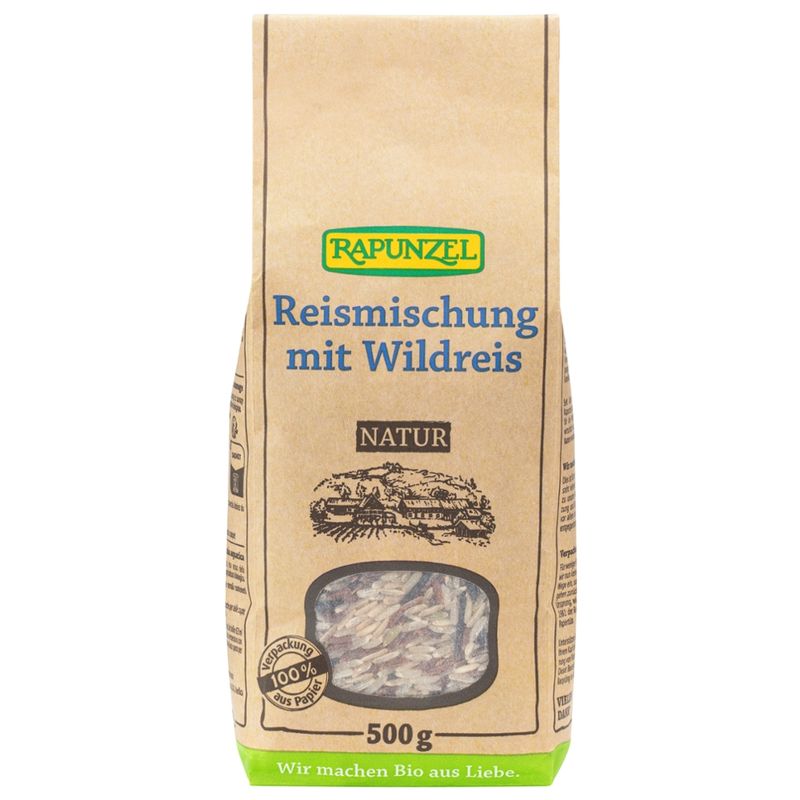 Rapunzel Reismischung mit Wildreis natur / Vollkorn - Produktbild