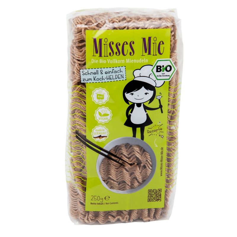 Misses & Mister Mie Misses Mie Bio-Vollkornnudeln - Produktbild