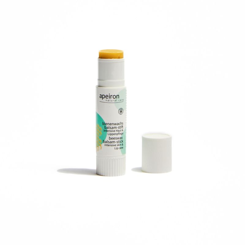 Apeiron Bienenwachs Balsamstift - intensive Haut- & Lippenpflege - Produktbild