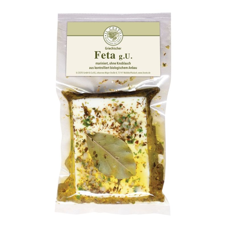Il Cesto Orig. griech. Feta g.U. mariniert ohne Knoblauch - Produktbild