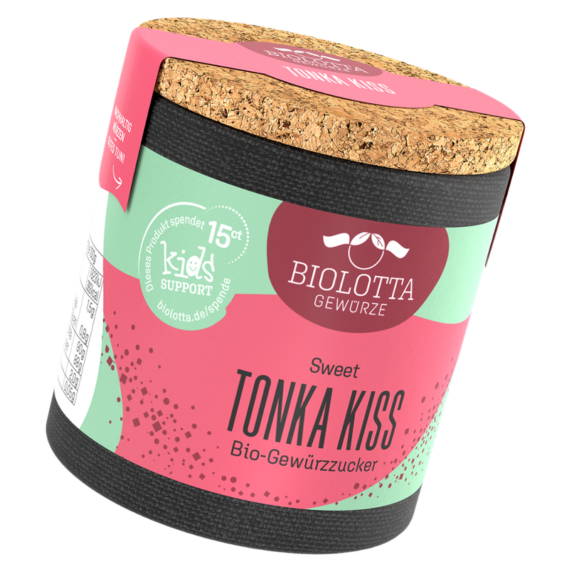Biolotta Biolotta Korkdose Sweet Tonka Kiss Bio-Gewürzzucker - Produktbild