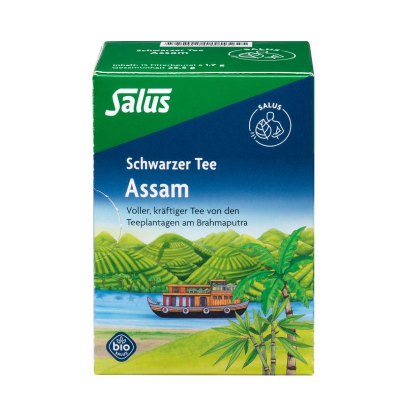 Salus® Assam Schwarzer Tee bio 15 FB - Produktbild