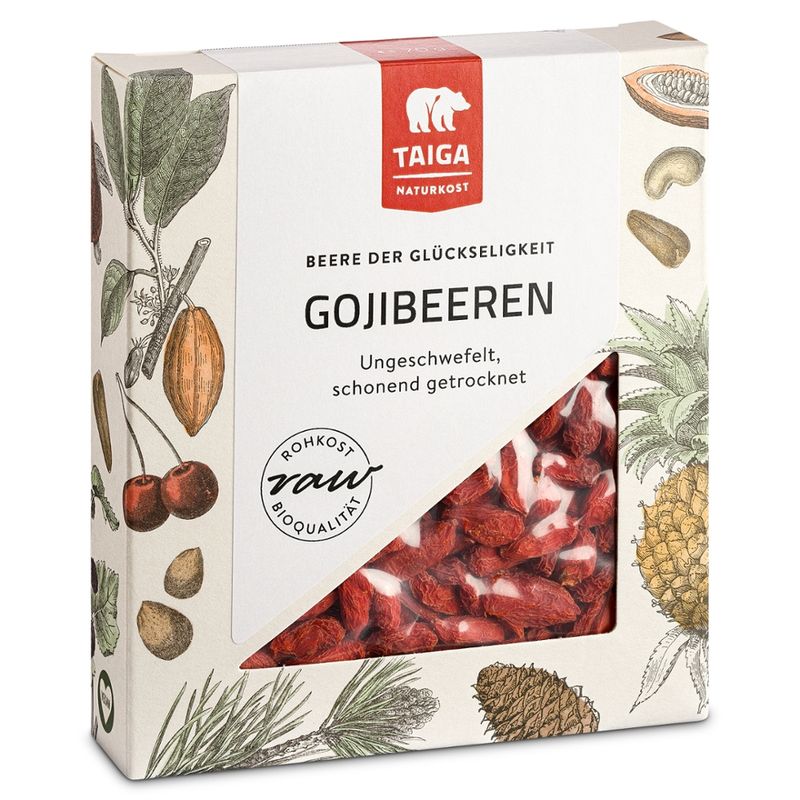 TAIGA NATURKOST Goji-Beeren, bio, Rohkost-Qualität - Produktbild