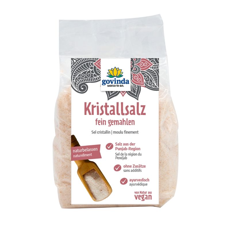 Govinda Kristall-Speisesalz - Produktbild