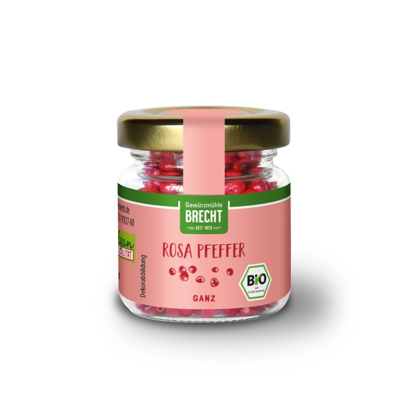 Gewürzmühle Brecht Pfeffer rosa ganz - Produktbild