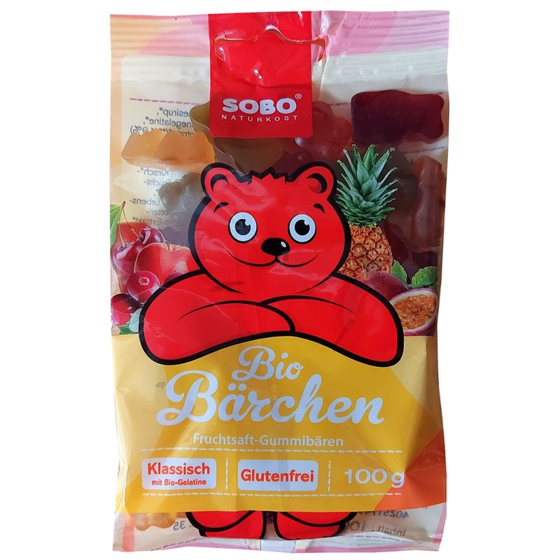 Sobo Bio-Bärchen mit Bio-Gelatine - Produktbild