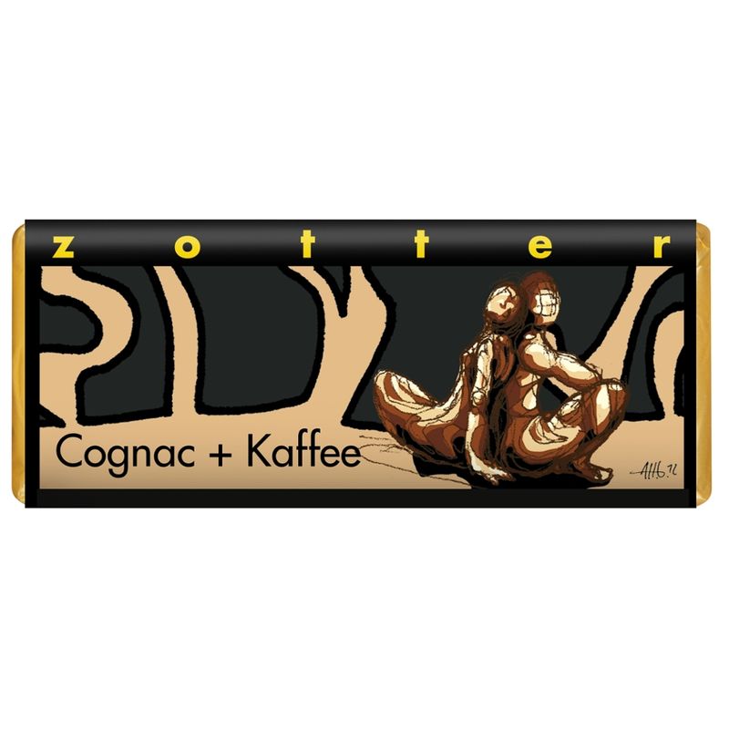 Zotter Schokolade Cognac + Coffee (++) - Produktbild