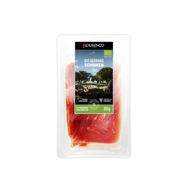 Lourenço Bio Serrano Schinken SB 15 Monate luftgetrocknet - Produktbild