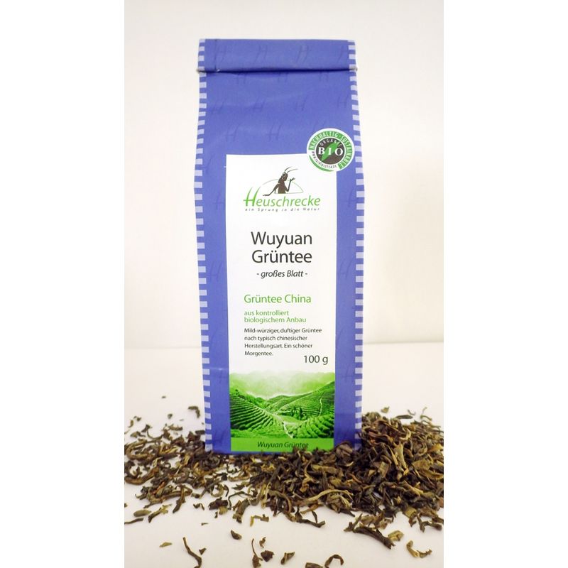 Heuschrecke Wuyuan China Grüntee, kbA - Produktbild