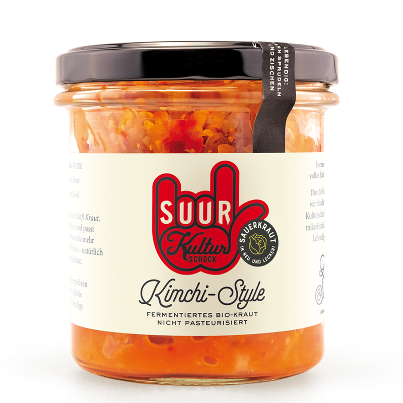 SUUR SUUR, Fermentiertes Gemüse, Love Craft Kraut Kimchi-Style - Produktbild