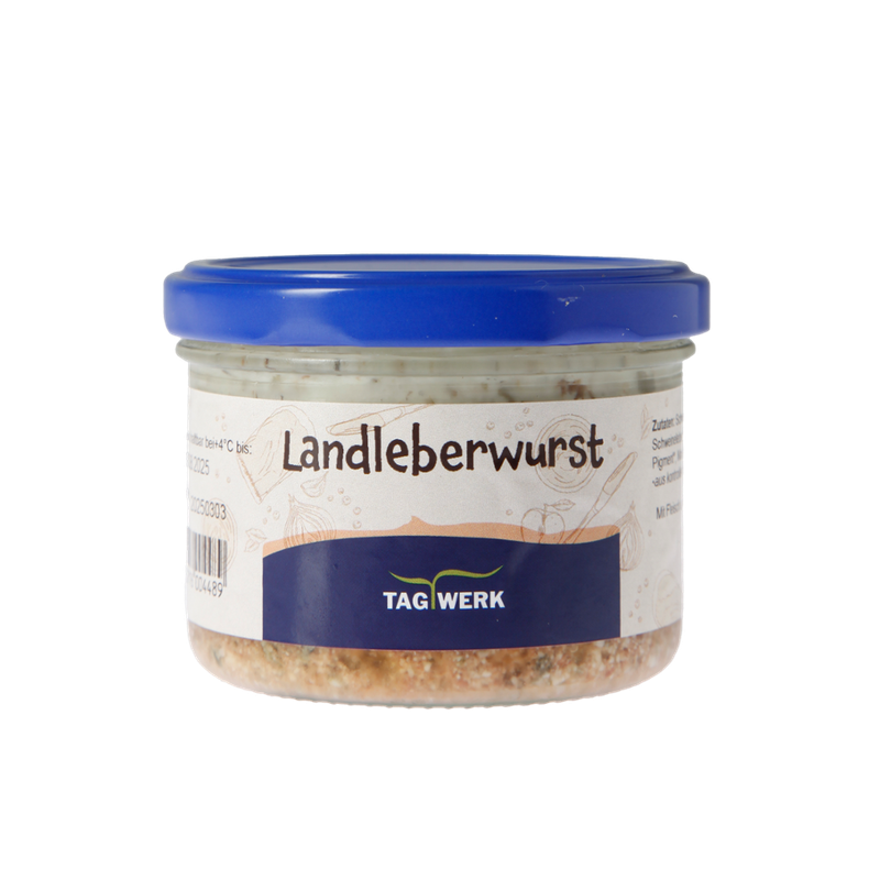 TAGWERK Landleberwurst im Glas Metzgerei Baumgartner - Produktbild