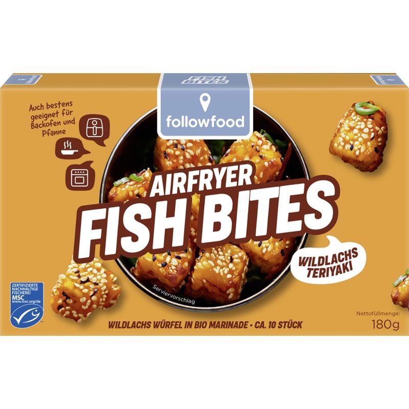 followfood MSC Wildlachs, mit Marinade nach Teriyaki-Art, tiefgefroren - Produktbild