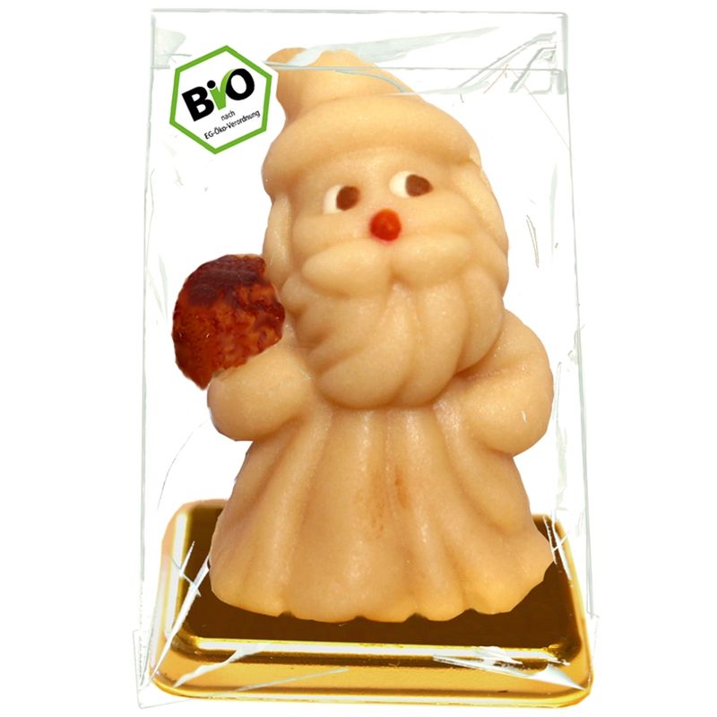 rosmarin BIOBACK Großer Nikolaus vegane Marzipanfigur - Produktbild