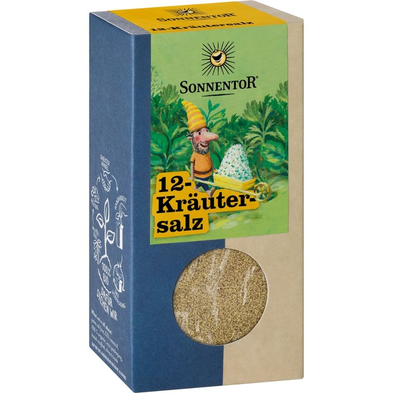 Sonnentor 12-Kräutersalz, Packung - Produktbild