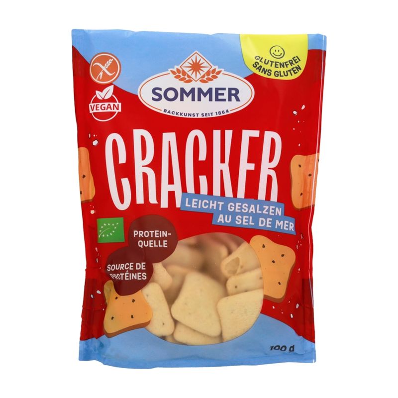 SOMMER BACKKUNST SEIT 1864 BioCracker gesalzen GLUTENFREI - Produktbild