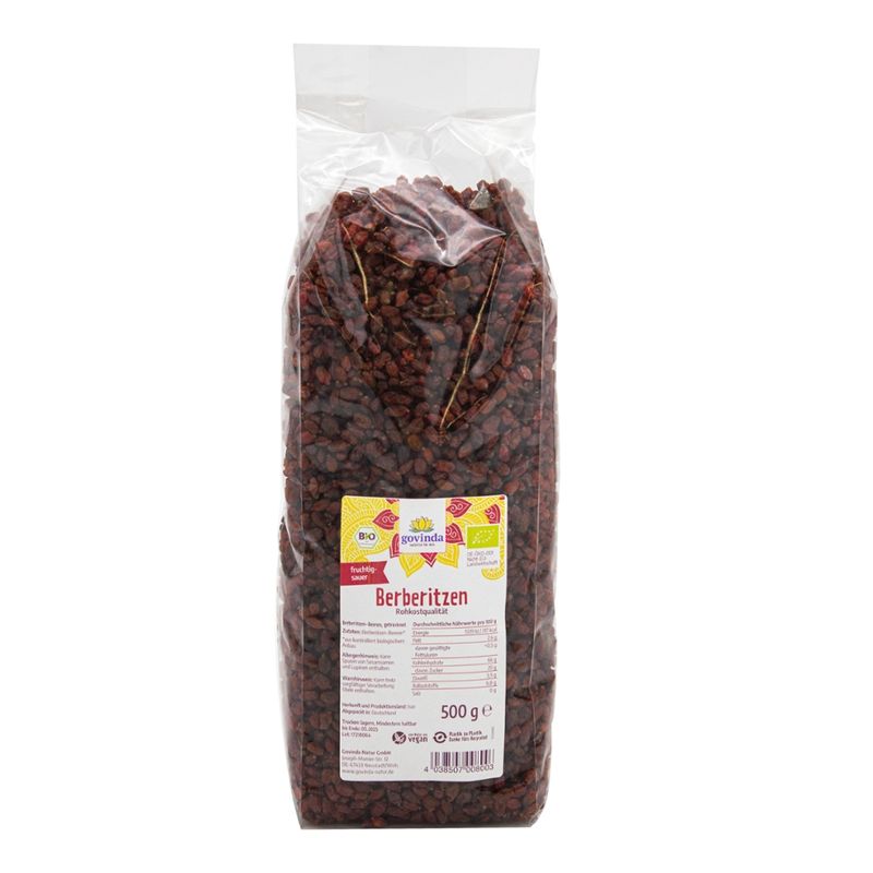 Govinda Berberitzen Rohkostqualität - Produktbild