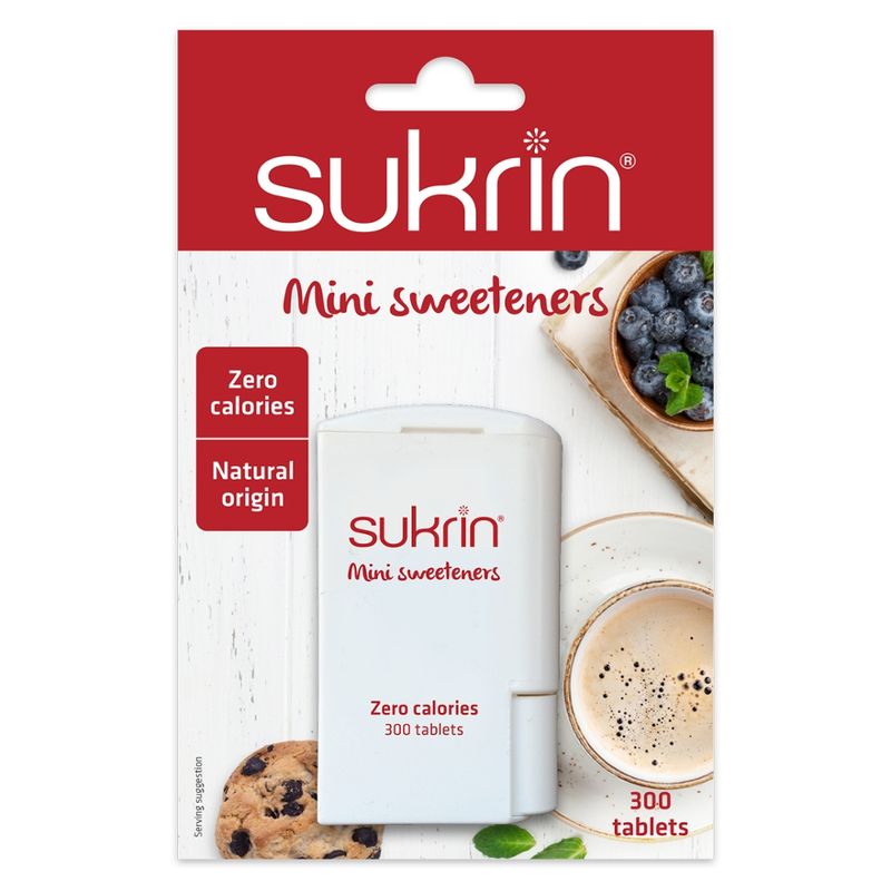 Sukrin Sukrin Mini Sweeteners 300 tablets - Produktbild