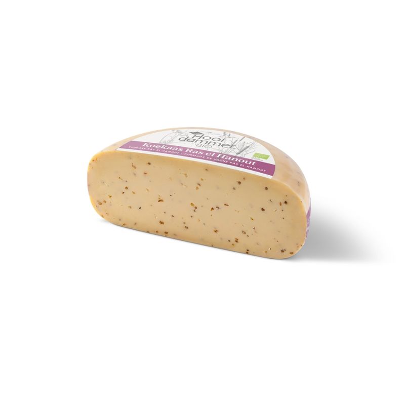 Hooidammer 1/2 Hooidammer Bio Schnittkäse Orientalische Kräuter 4/5kg mindestens 50% Fett i. Tr. - Produktbild