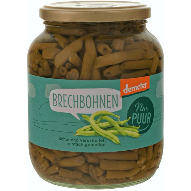 Nur Puur Brechbohnen Demeter - Produktbild