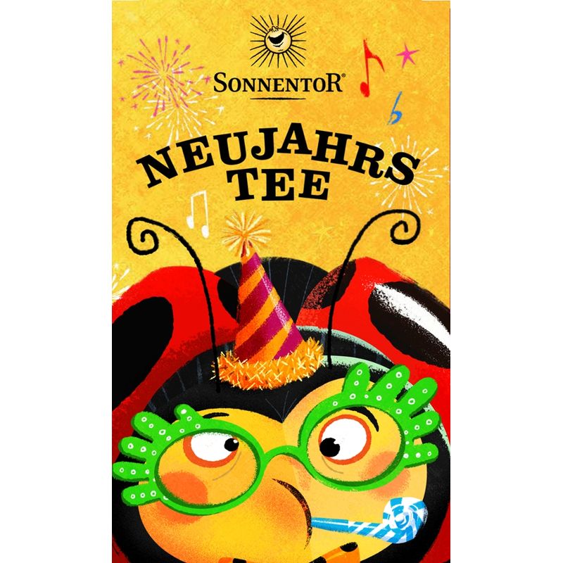 Sonnentor Neujahrstee, Doppelkammerbeutel - Produktbild