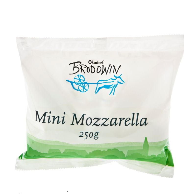 Ökodorf Brodowin BIO Mini Mozzarella Beutel - Produktbild