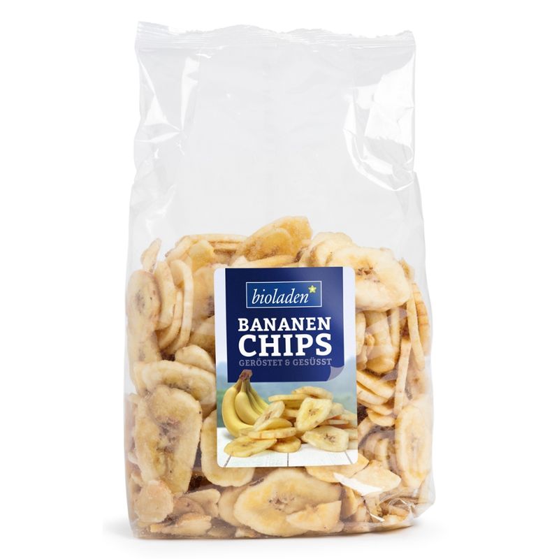 bioladen Bananenchips geröstet & gesüßt - Produktbild