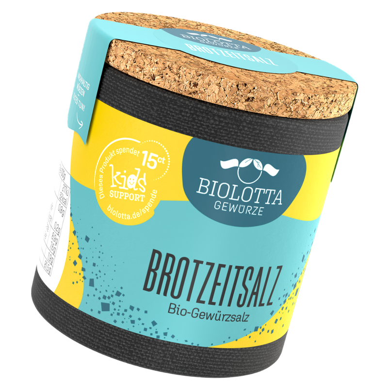 Biolotta Biolotta Korkdose Brotzeitsalz Bio-Gewürzsalz - Produktbild