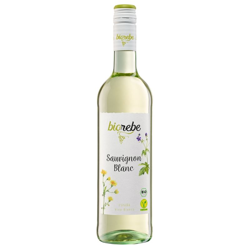Biorebe Bioweine Biorebe Sauvignon Blanc QbA trocken Biowein + Vegan - Produktbild