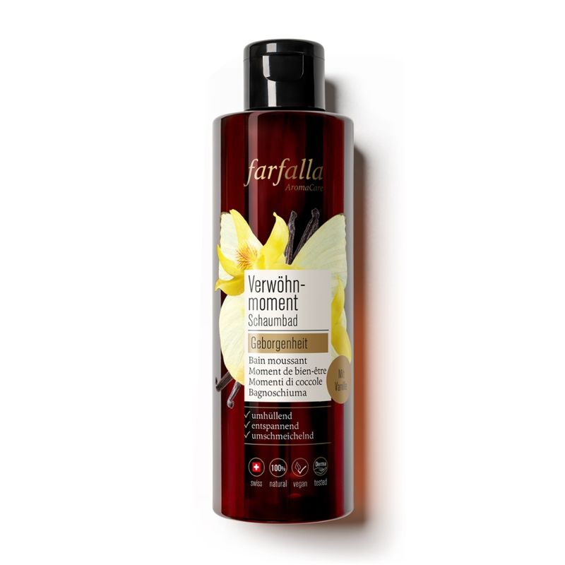farfalla Verwöhnmoment Schaumbad Geborgenheit, 200ml - Produktbild