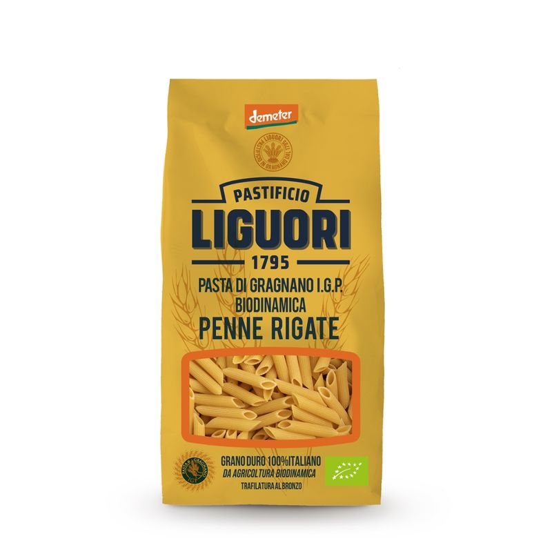 LIGUORI Liguori Demeter Penne rigate I.G.P. 400 g - Produktbild